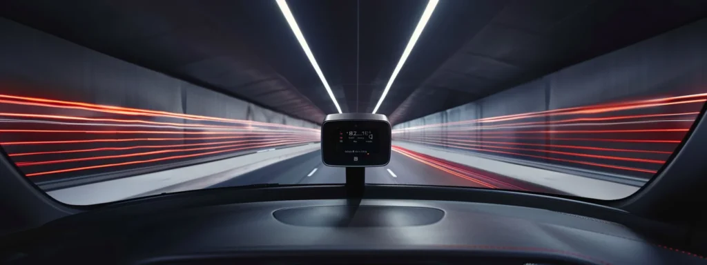 a sleek, modern garmin dash cam with dual front and rear lenses capturing crystal-clear footage on the road.